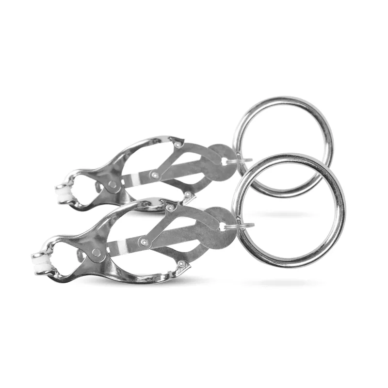 Pinzas de trébol japonesas con anillo