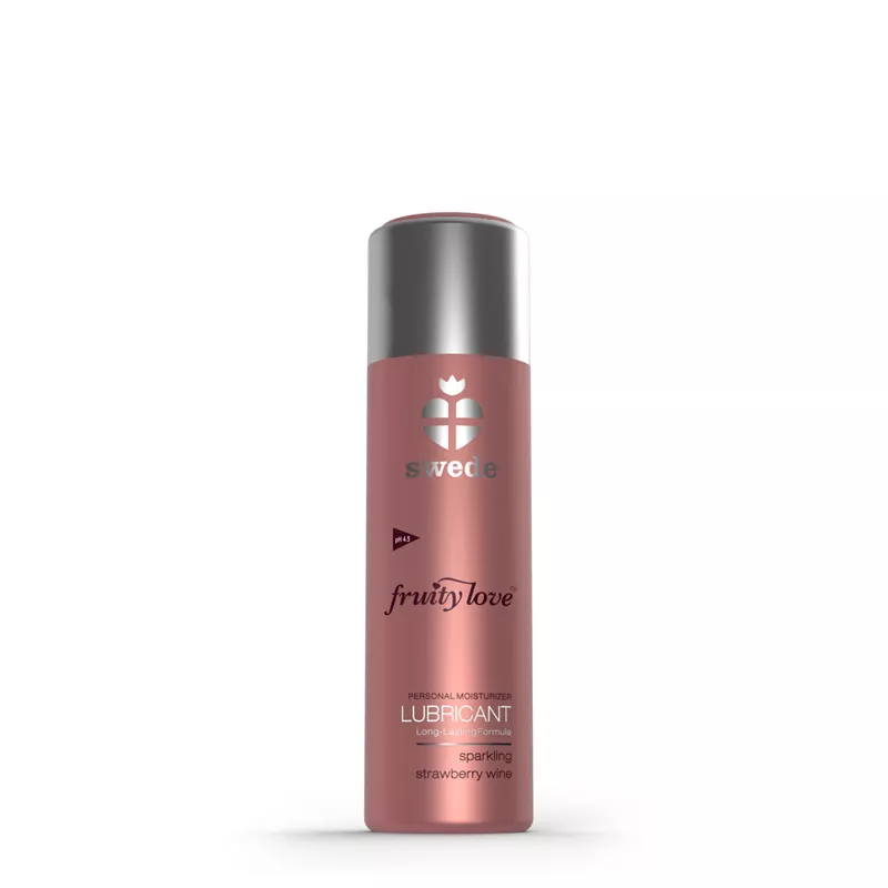 Lubricante a base de agua de Vino espumoso de fresa - 50ml