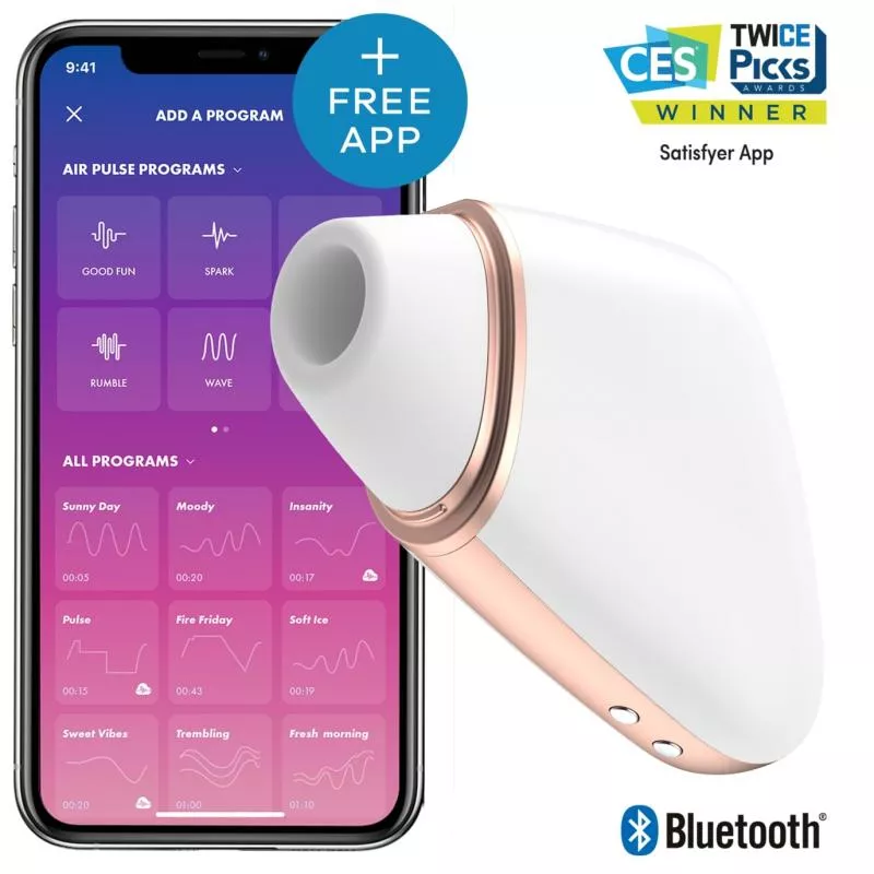 Satisfyer Love Triangle - Blanco