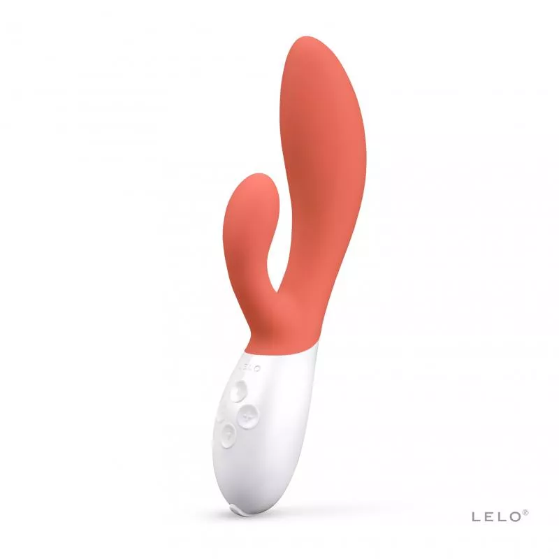 LELO - Vibrador de conejo Ina 3 - Coral
