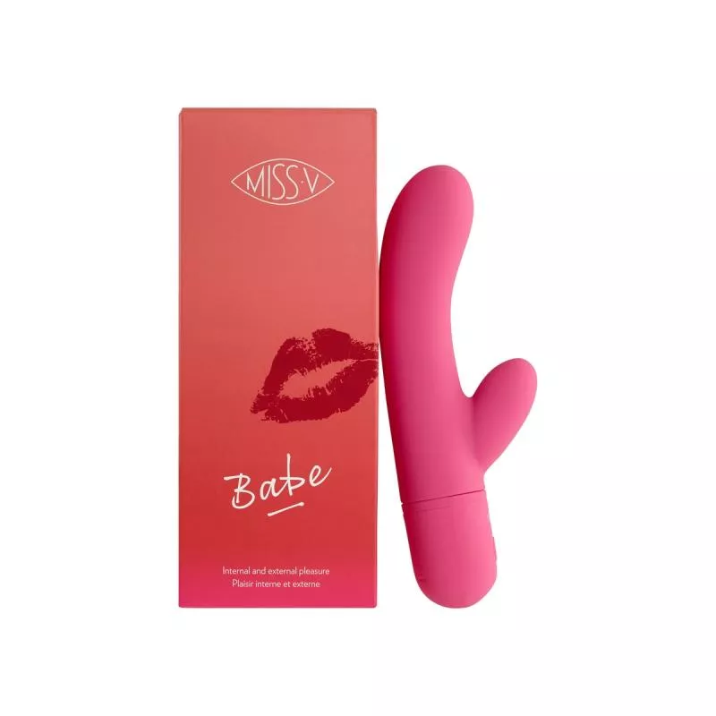 Vibrador de punto G Babe - Rosa pasión