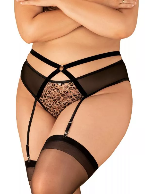 Portaligas sensual Allunes - Curvy