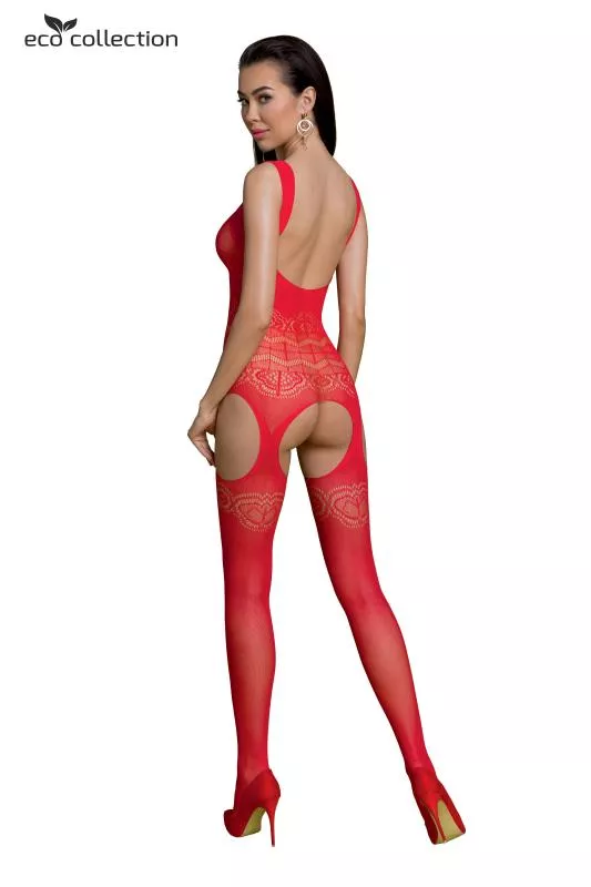 Body de cuerpo entero BS005 rojo