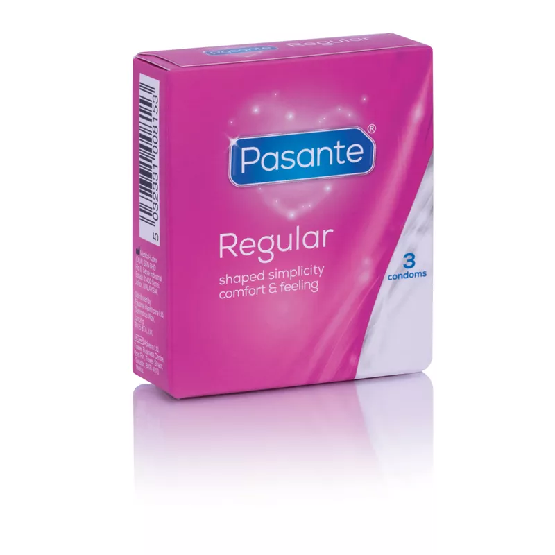 Condones Pasante Regular 3 piezas