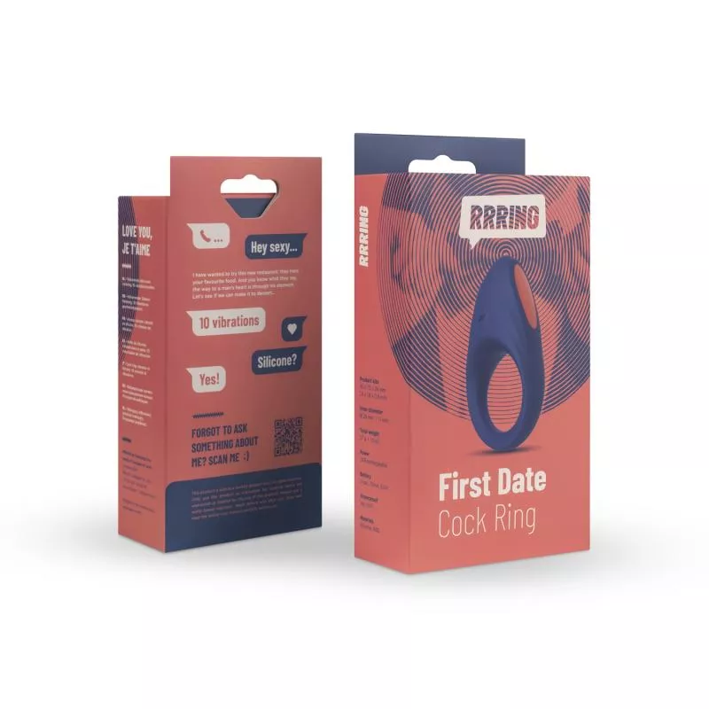 RRRING - First Date - Anillo vibrador para el pene