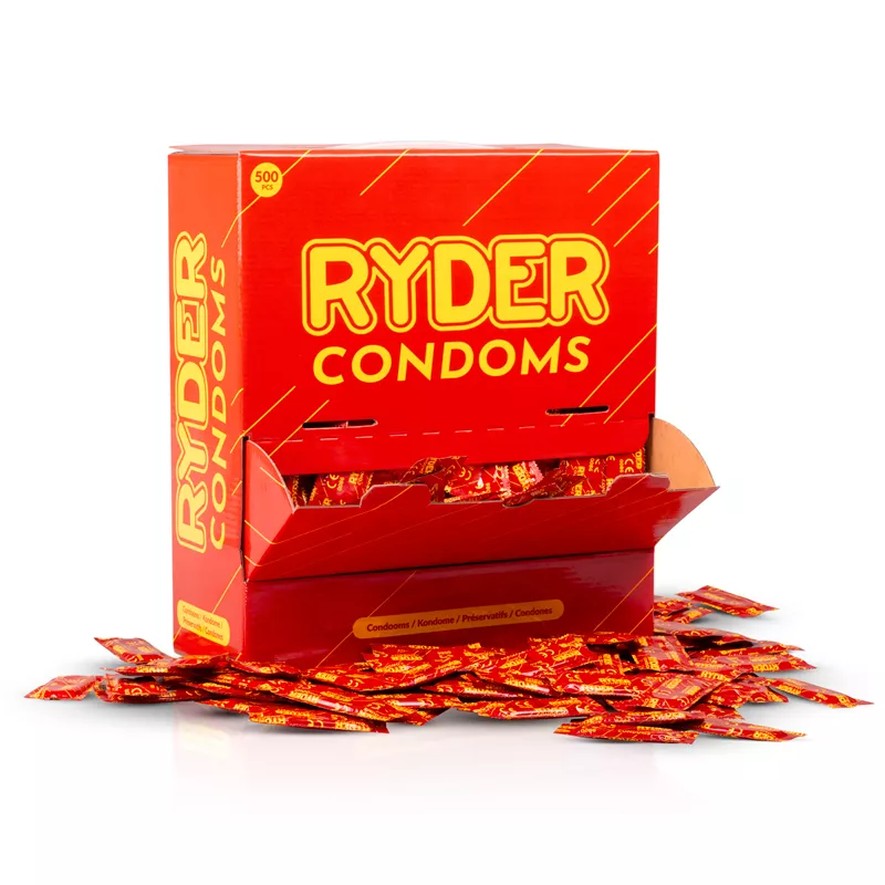 Condones Ryder - 500 Piezas En Oferta Condones Ryder - 500 Piezas