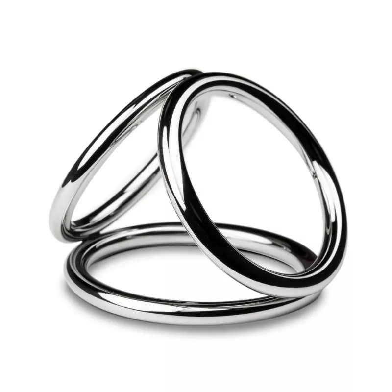 Anillo para los testículos Triad Chamber Metal Cock - Grande