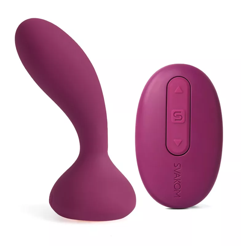 Vibrador Julie P-Spot / G-Spot con control remoto