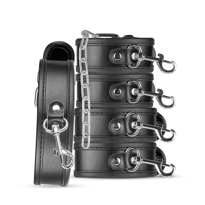 Conjunto de esclavitud para principiantes de Bruno - Negro