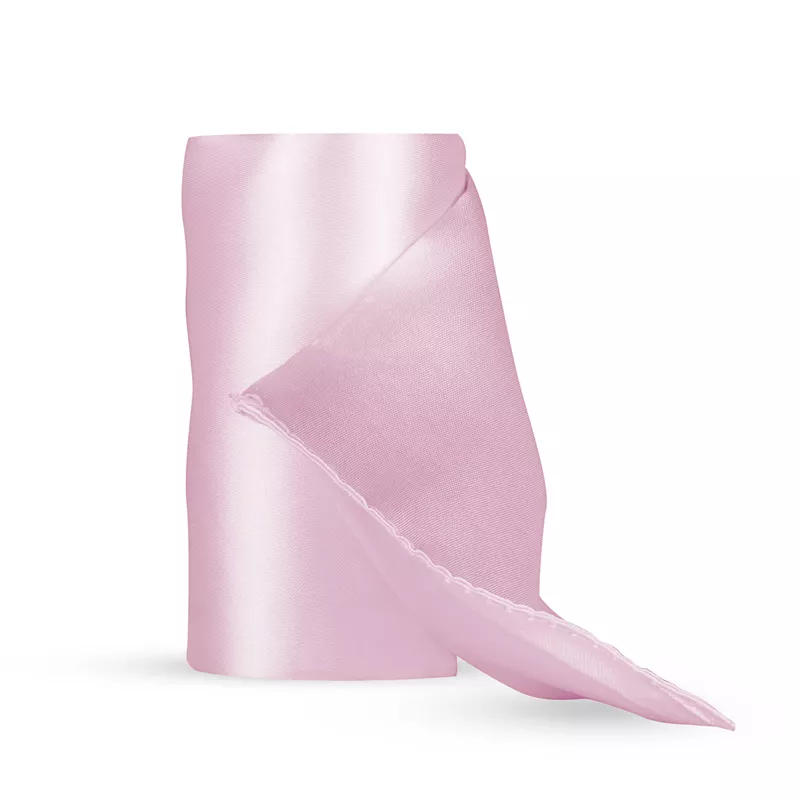 Noches en cinta de sumisión de satén rosa