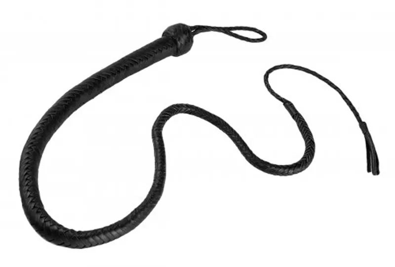 Cuero estricto Látigo de 121,9 cm