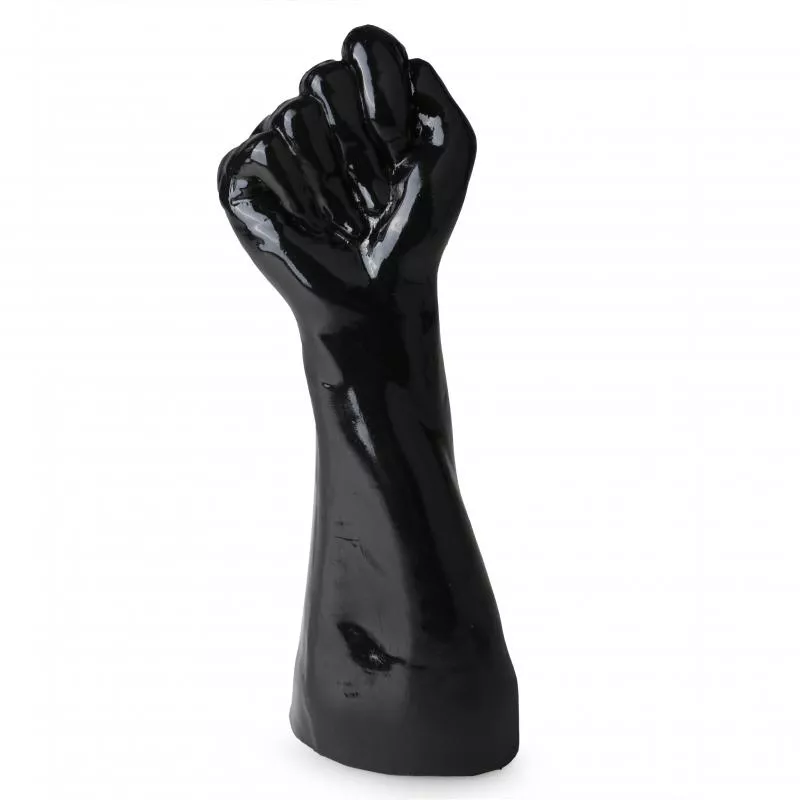 Rise Up Black PVC Fist