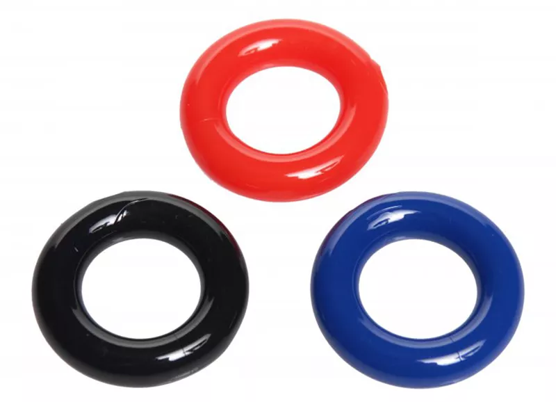 Anillo de pene elástico, paquete de 3