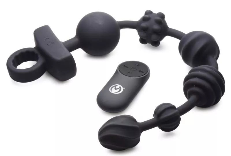 Cuentas Anales Vibradoras Dark Rattler Con Mando A Distancia En Oferta Cuentas Anales Vibradoras Dark Rattler Con Mando A Distancia