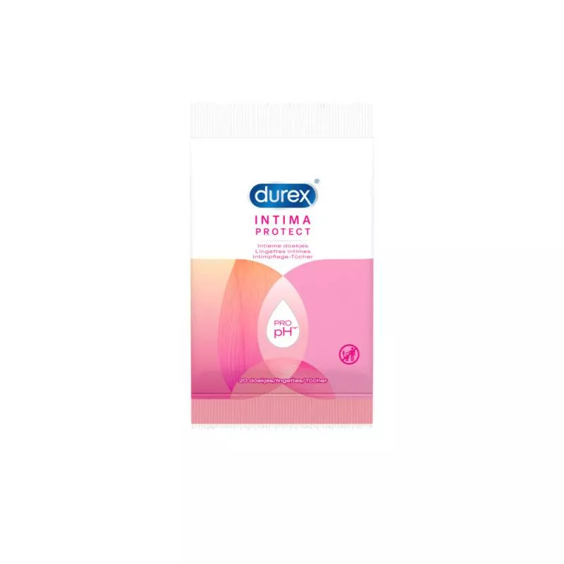 Toallitas íntimas Durex - 20 unidades