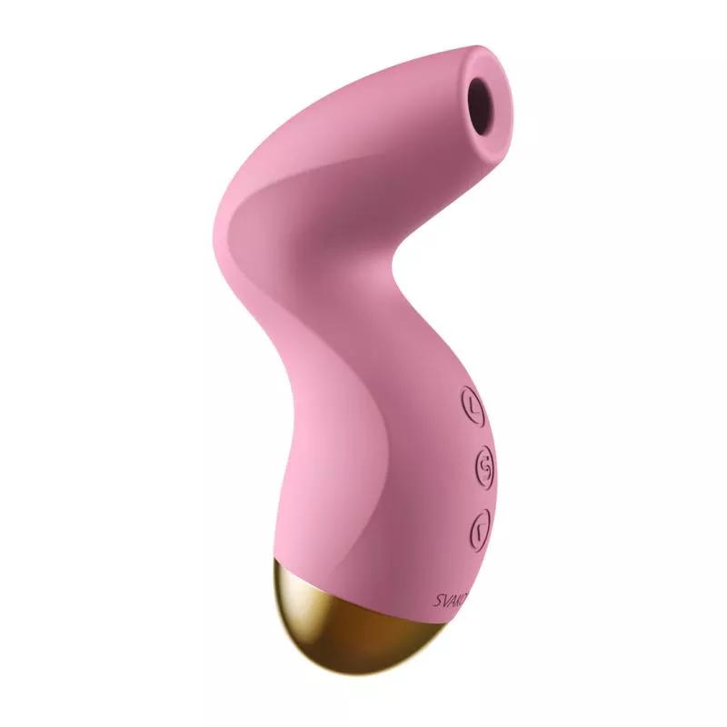 Svakom - Vibrador de presión de aire Pulse Pure - Rosa pálido