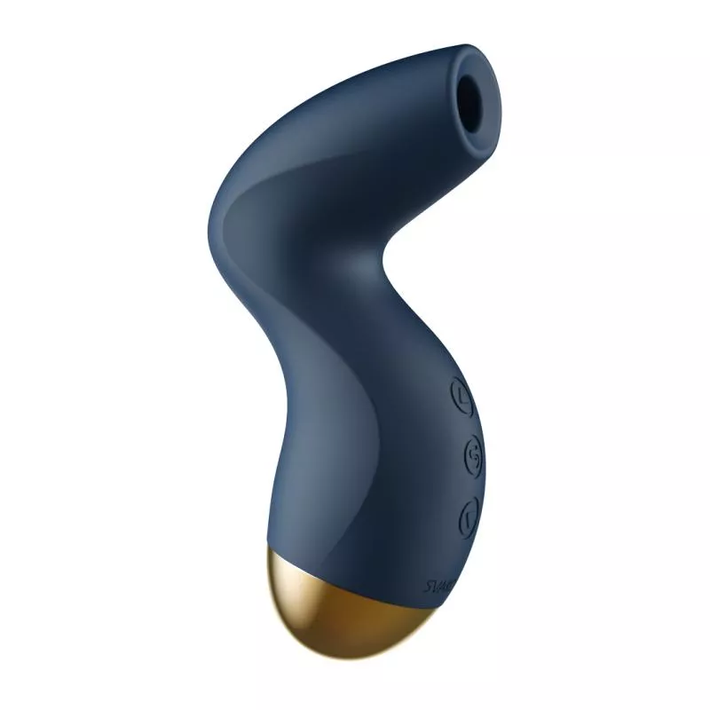 Svakom - Vibrador de presión de aire Pulse Pure - Azul oscuro