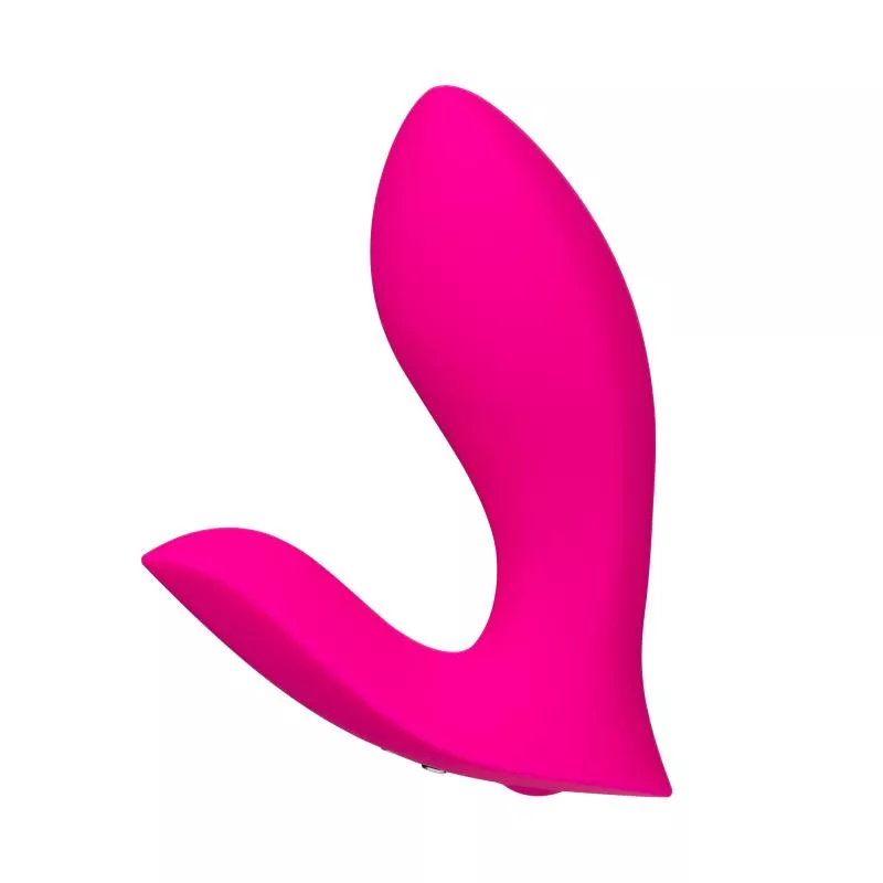 Lovense - Vibrador de braga de inserción doble Flexer