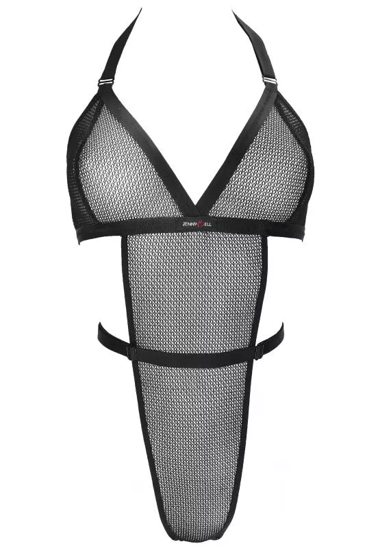 Body de tanga Addiction - Negro