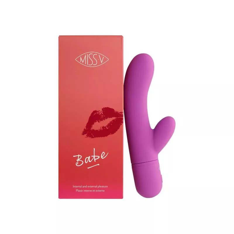 Vibrador de punto G Babe - Violeta bonito