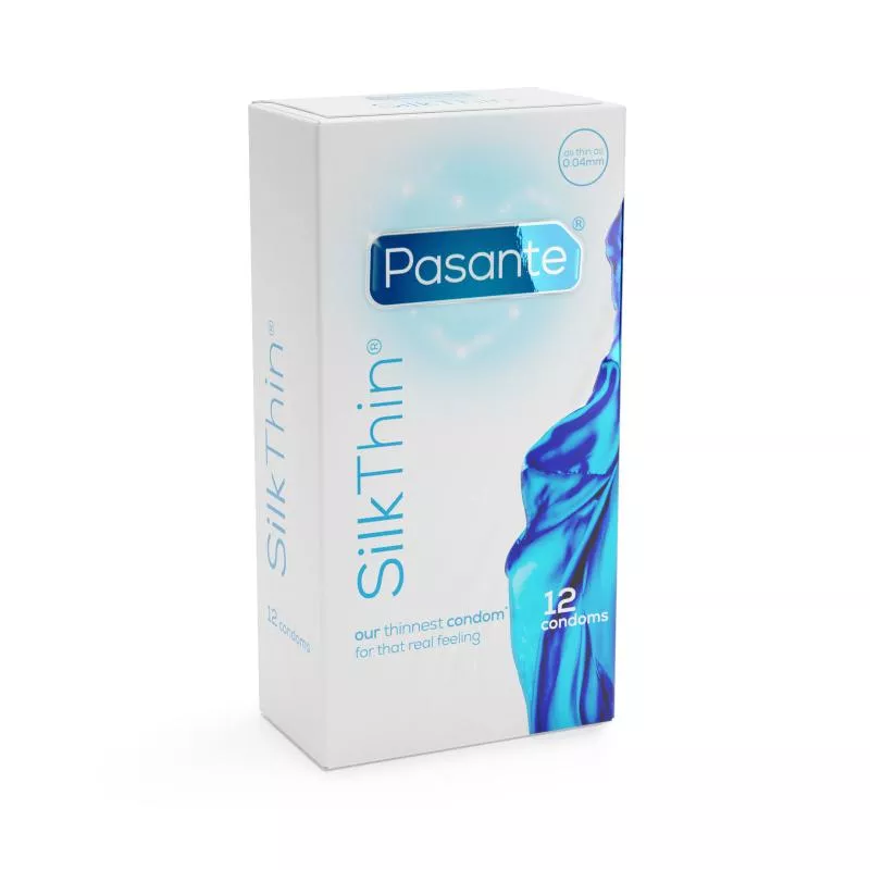 Preservativos Pasante Silk Thin - 12 unidades