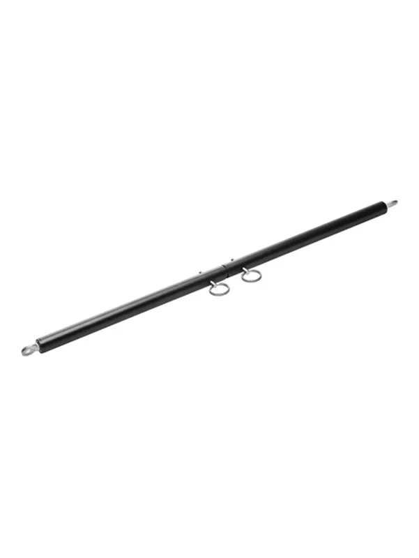 Barra esparcidor ajustable de acero negro