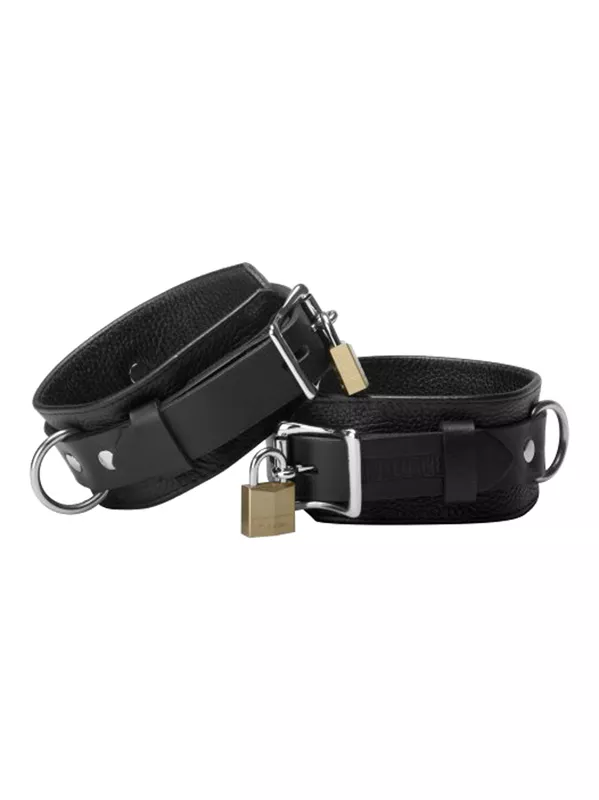 Puños de cuero Strict Deluxe Deluxe