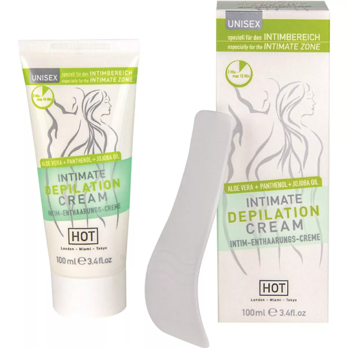 Crema de depilación íntima HOT