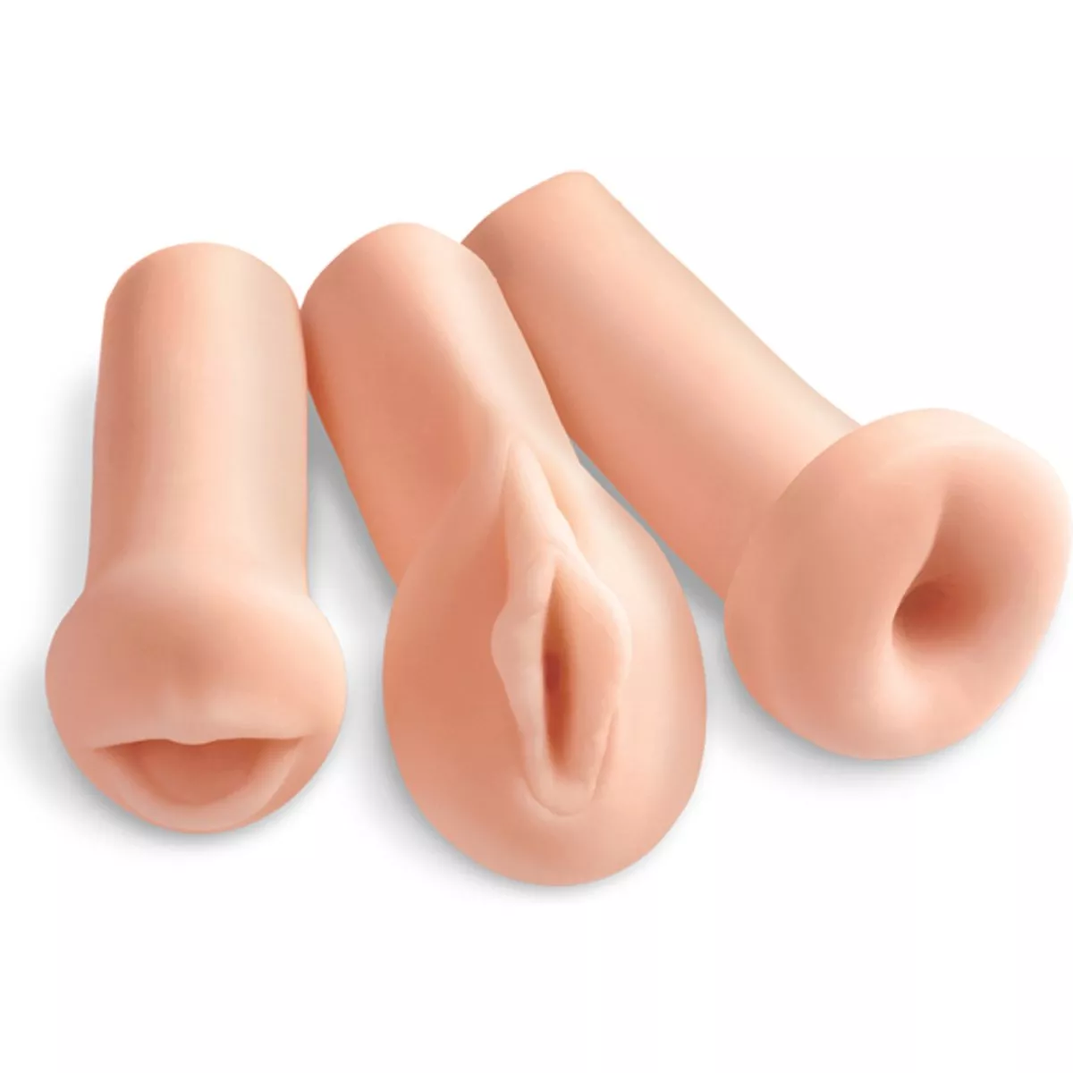All 3 Holes - Set de masturbadores