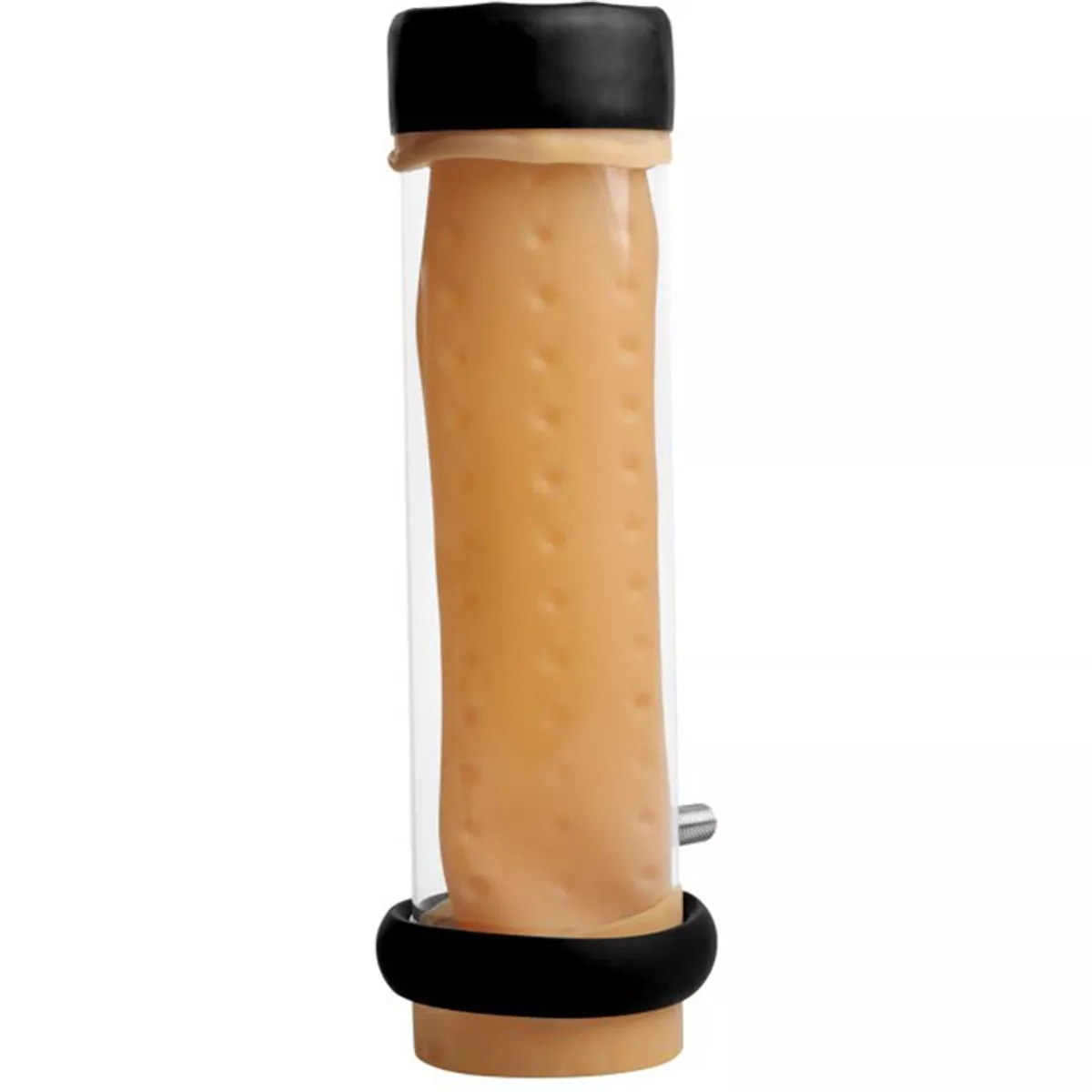 Cilindro de ordeño con textura