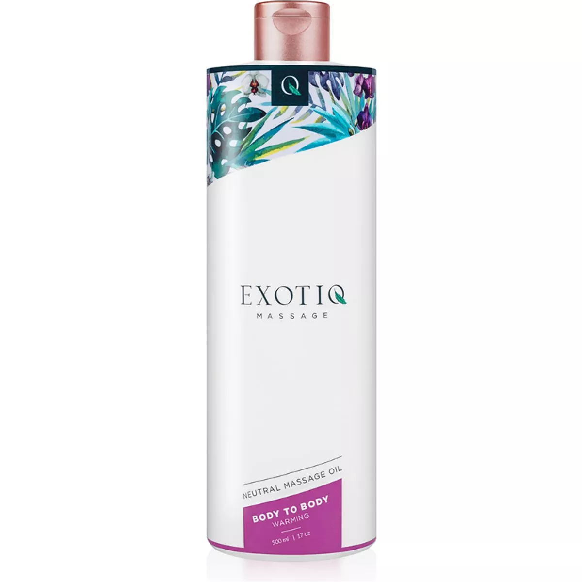 Aceite de masaje Exotiq - Efecto calor - 500 ml