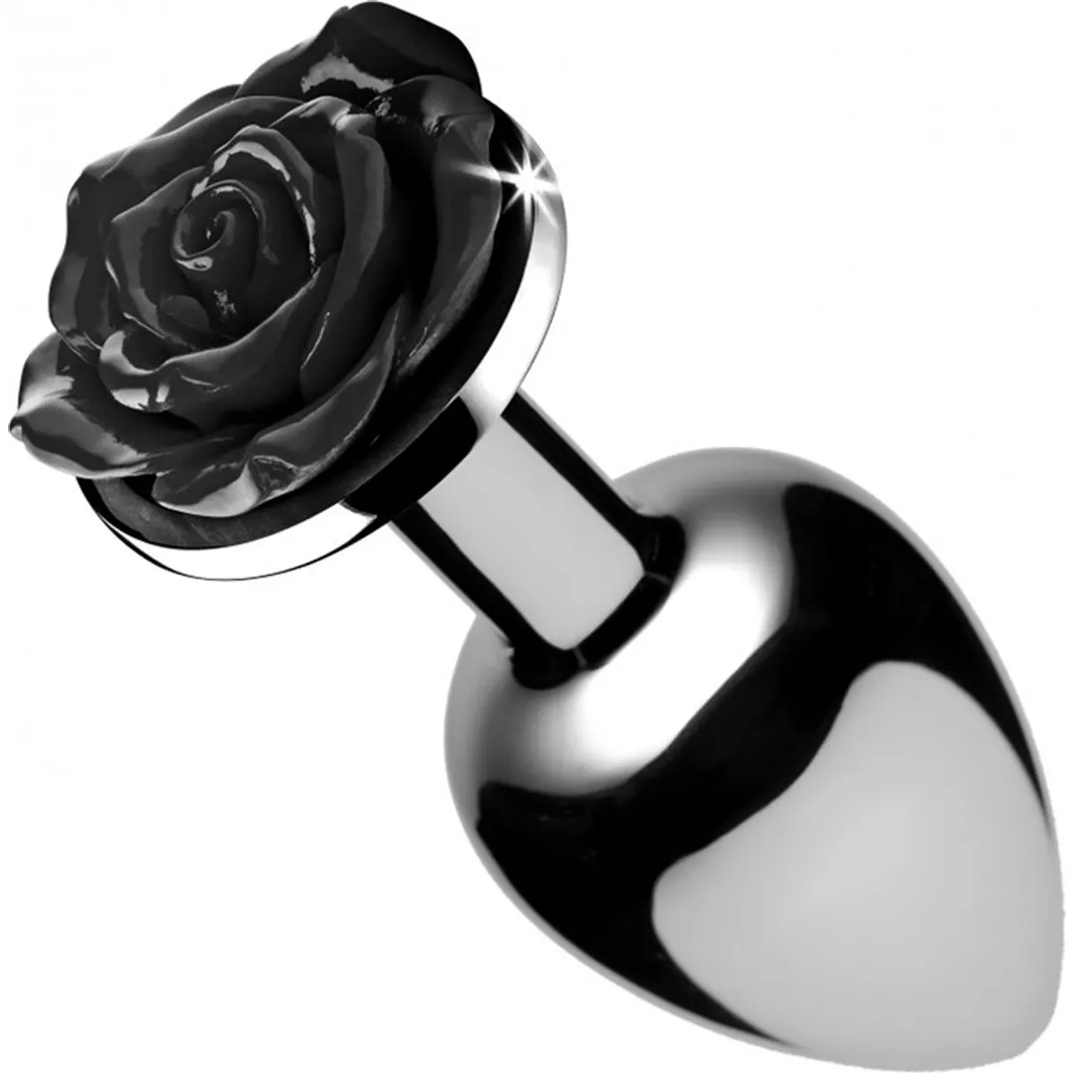 Black Rose Butt Plug