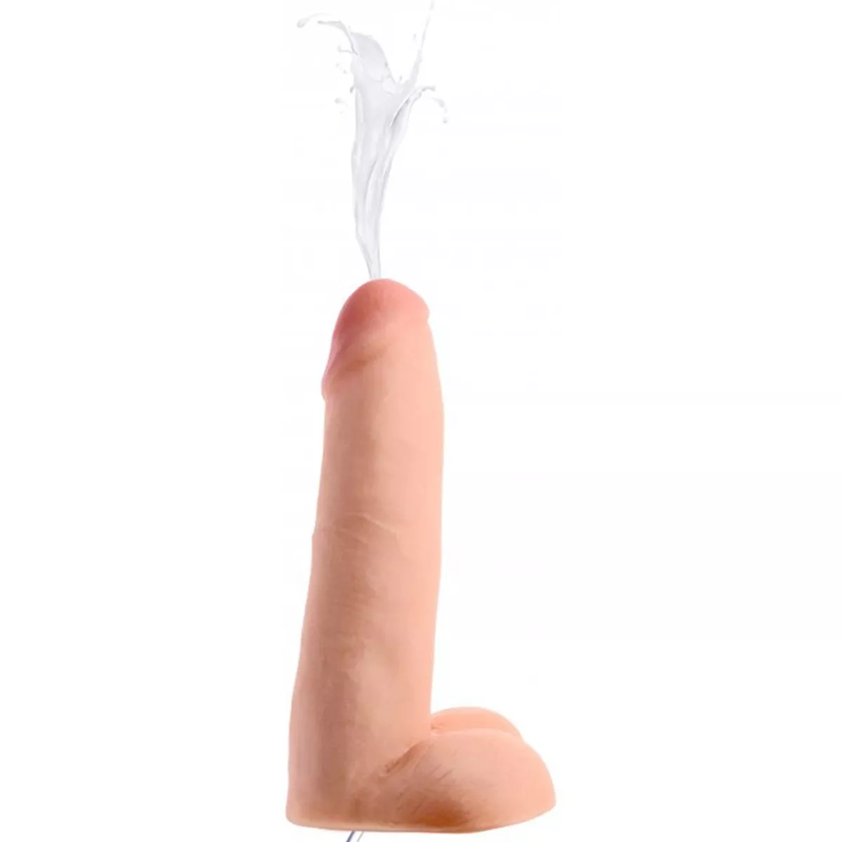 Dildo Squirting de doble densidad - 20 cm