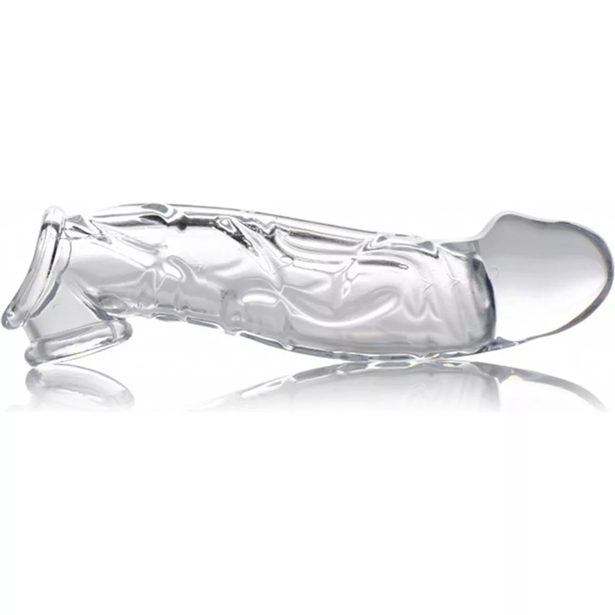 Funda para pene curvada Clear Extender