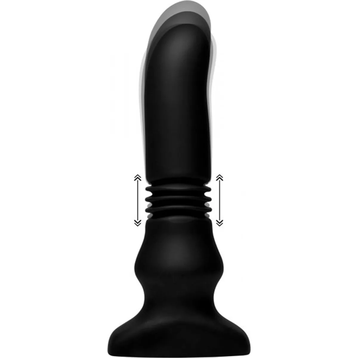 Thunderplug Vibrador de próstata vibrante y vibrante