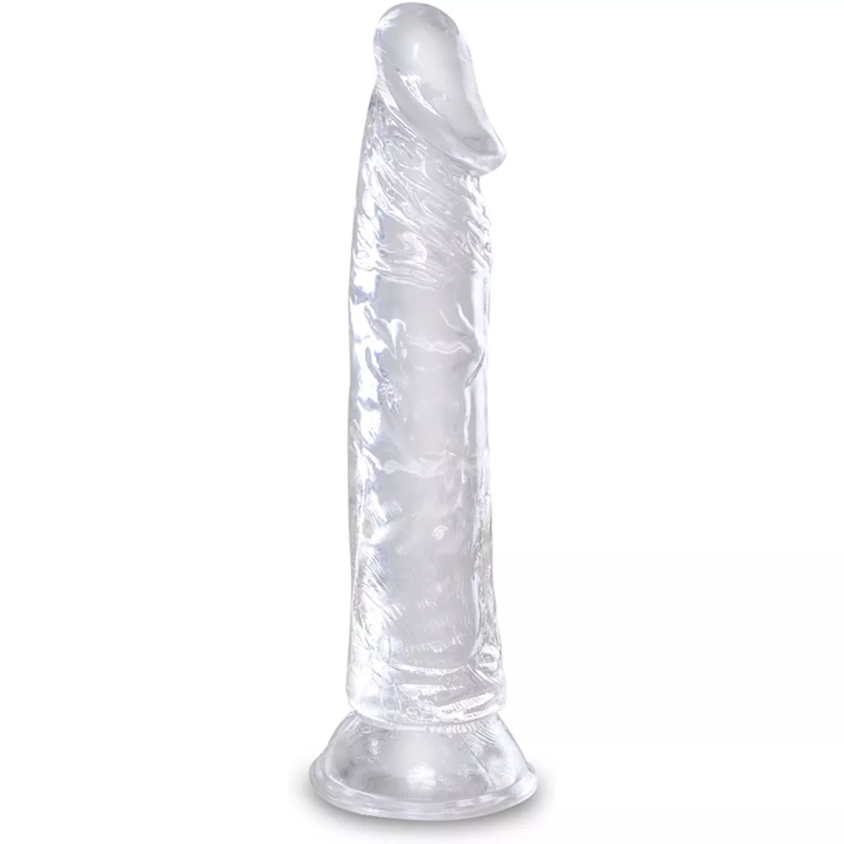 King Cock Realistic Dildo - Clear 8 En Oferta King Cock Realistic Dildo - Clear 8
