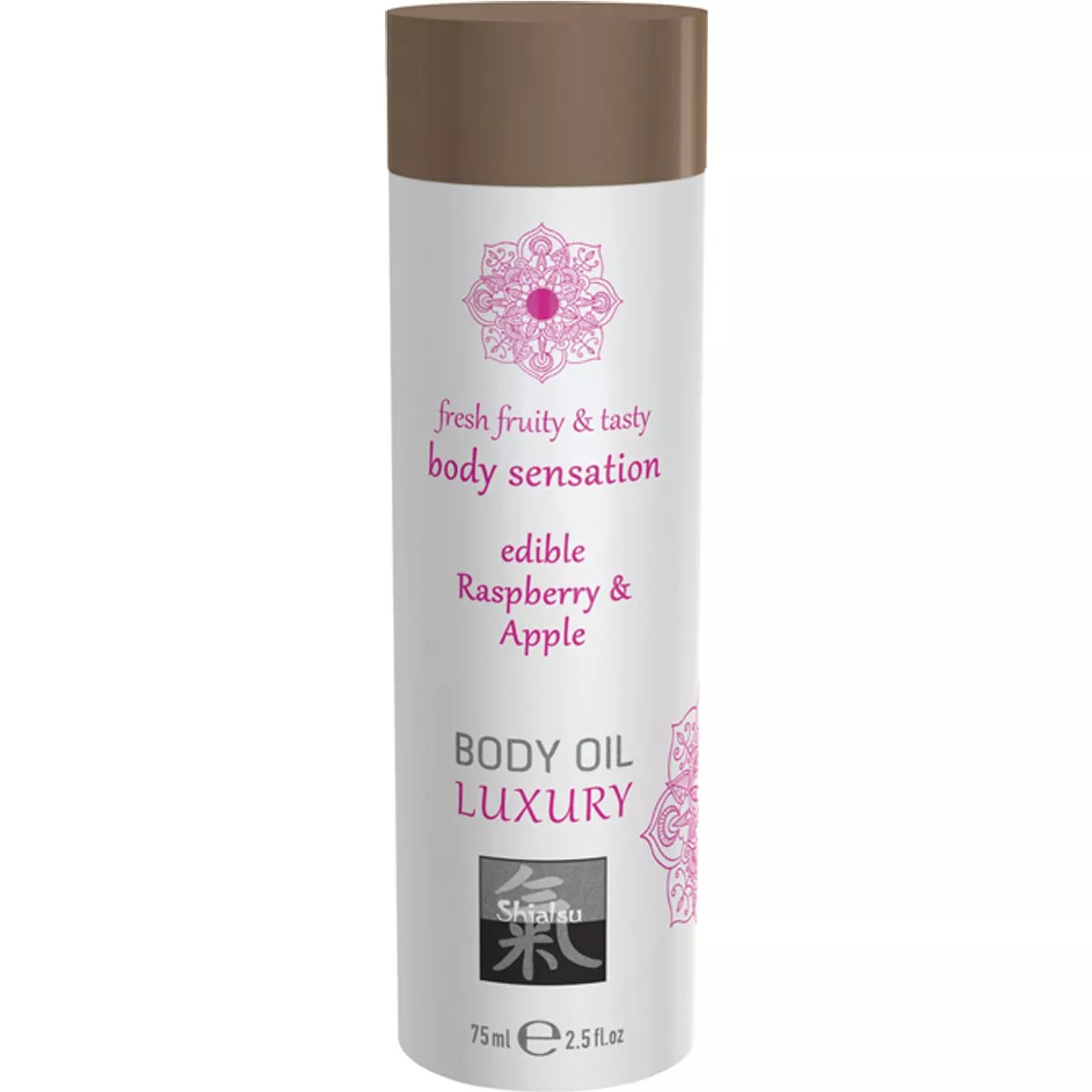 Aceite Corporal de Lujo Comestible - Frambuesa y Manzana
