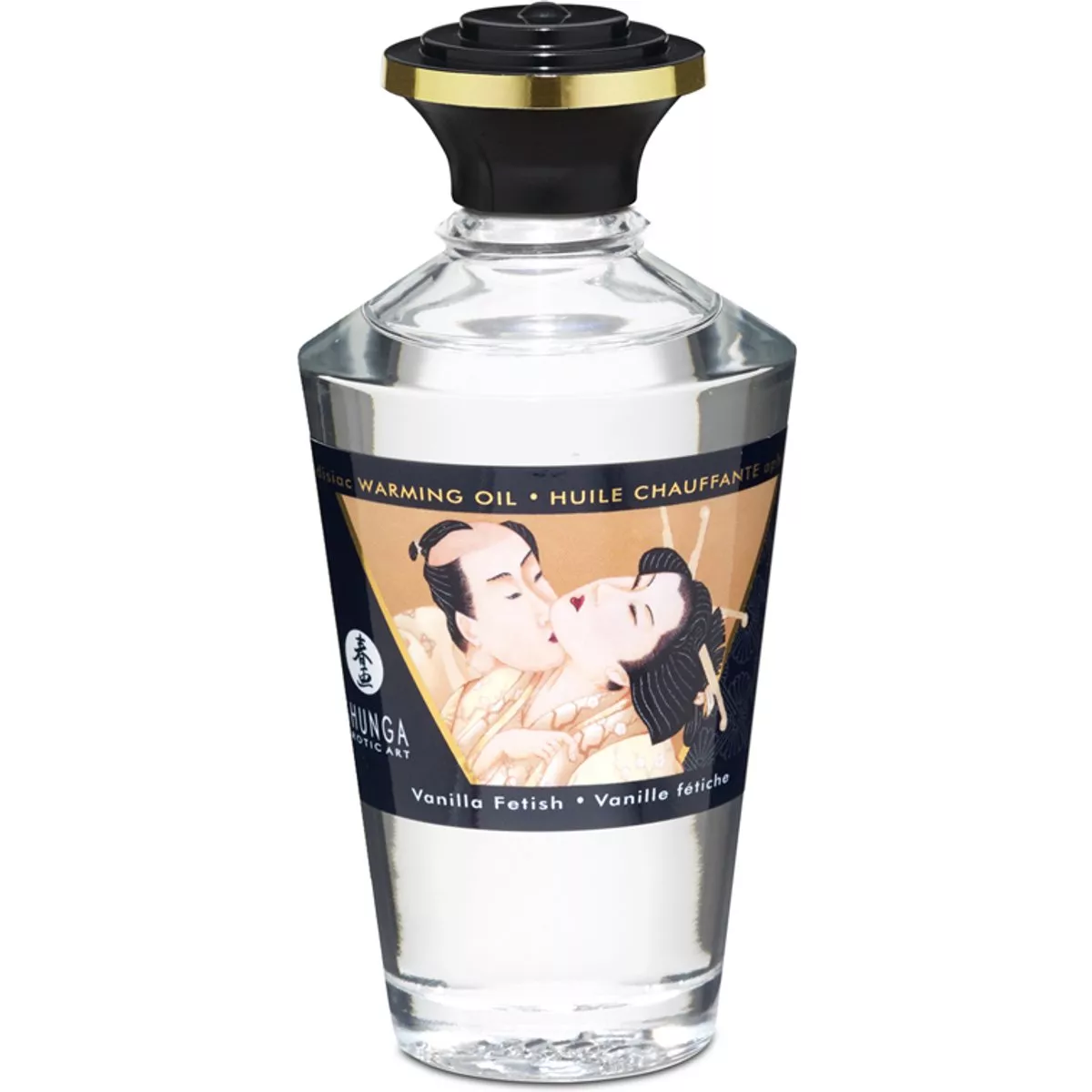 Aceite de masaje afrodisíaco que calienta - Fetiche de vainilla - 100ml