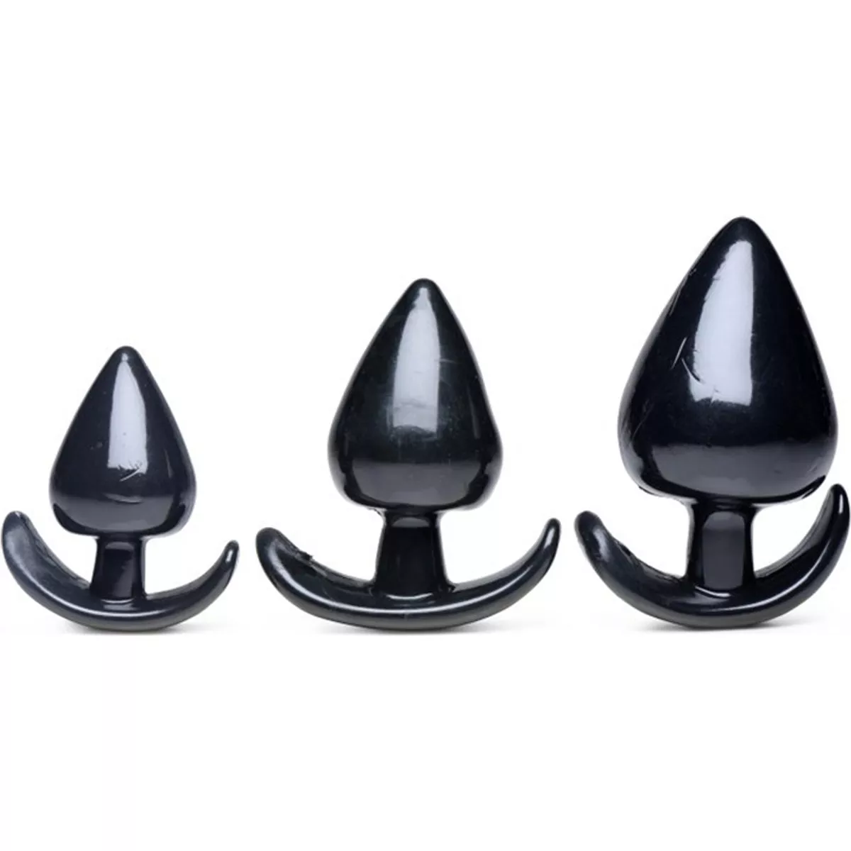 Conjunto de plug anal de 3 piezas Triple Spade