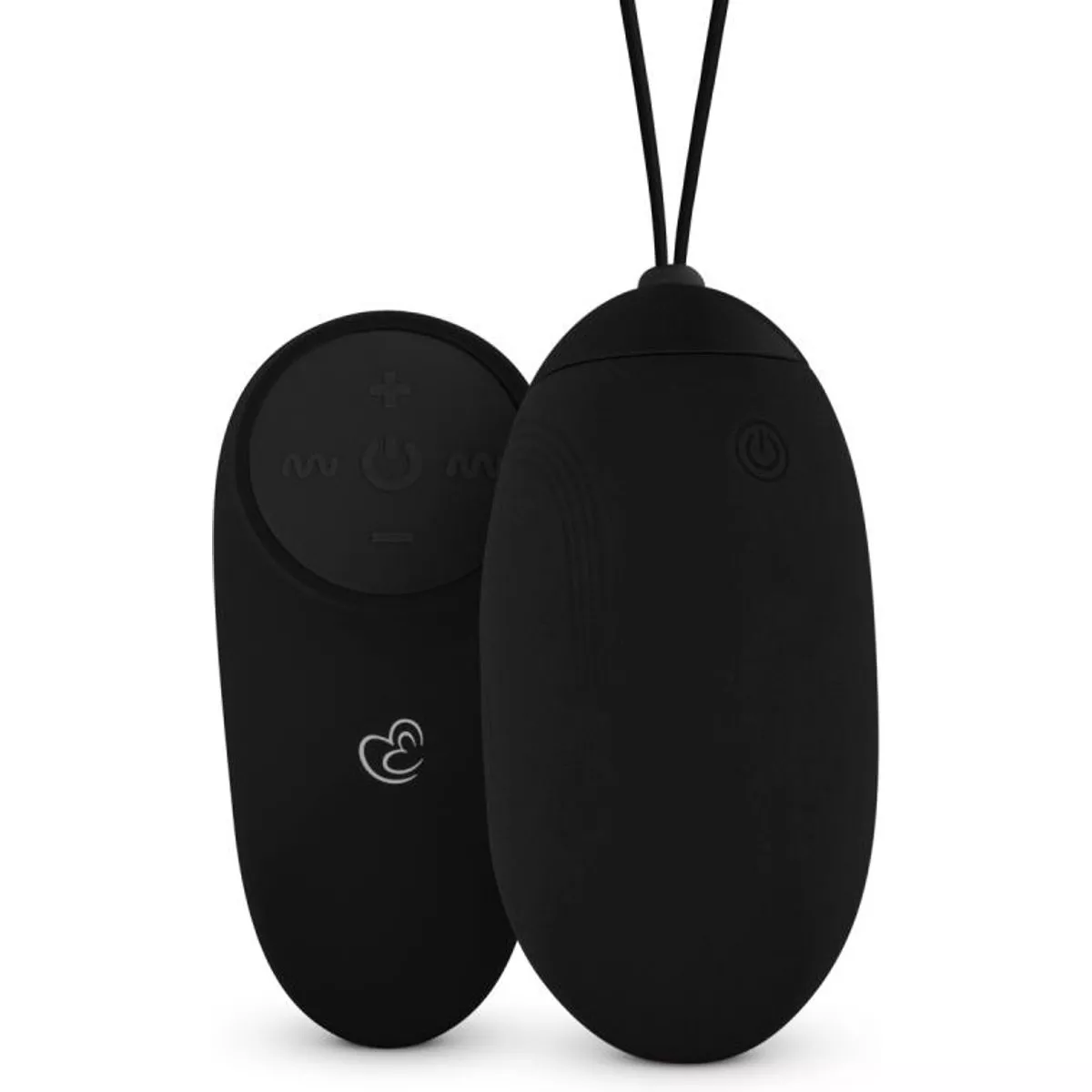 Huevo Vibrador XL Con Mando A Distancia - Negro