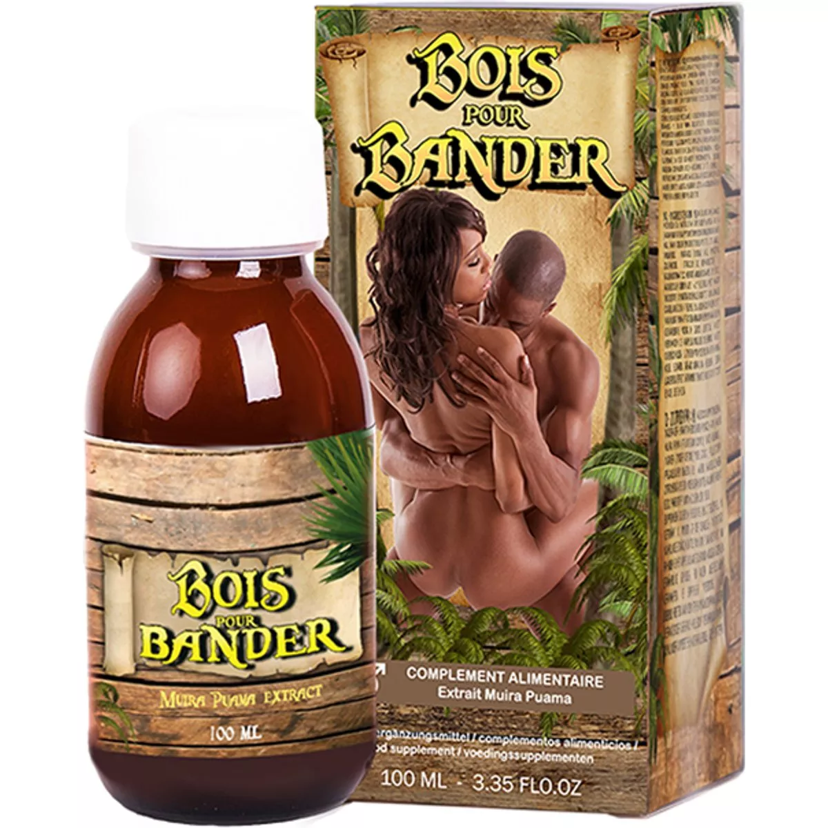Gotas afrodisíacas unisex Bois Bander - 100 ML