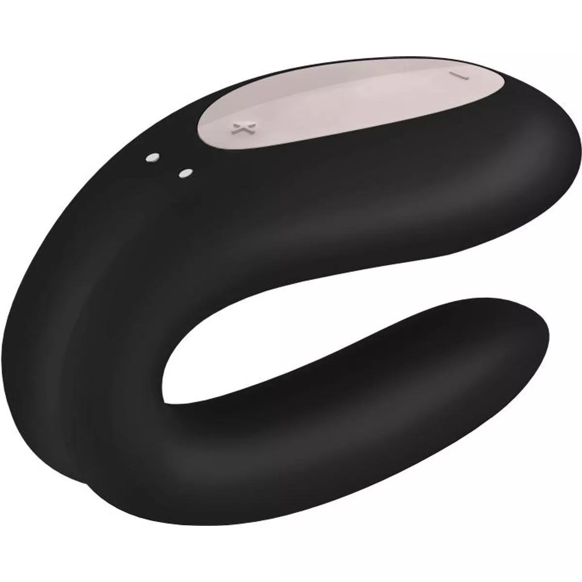 Vibrador de Parejas Alegría Doble de Satisfyer - Negro