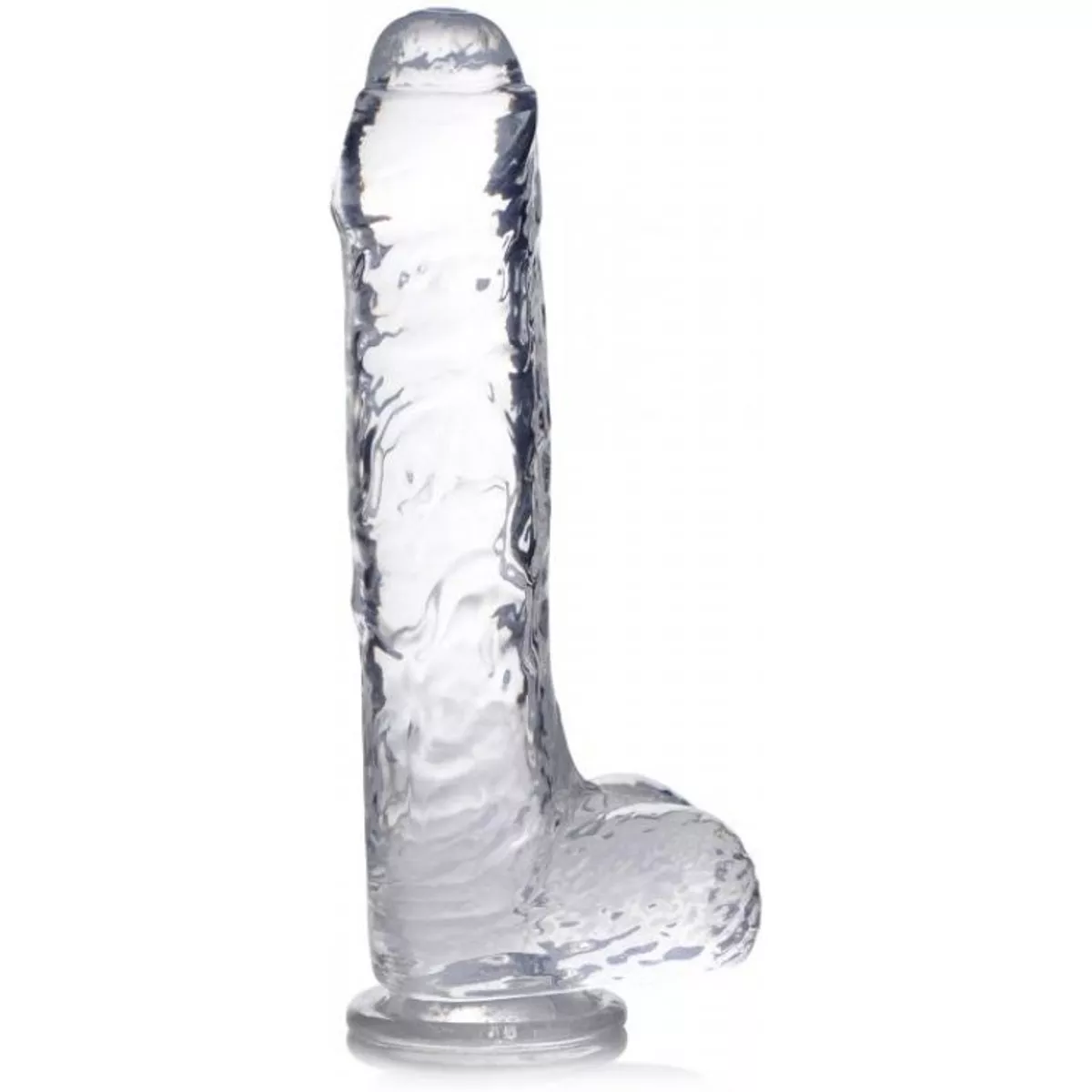 Dildo Transparente Impulso - Deportivo C - 25 cm
