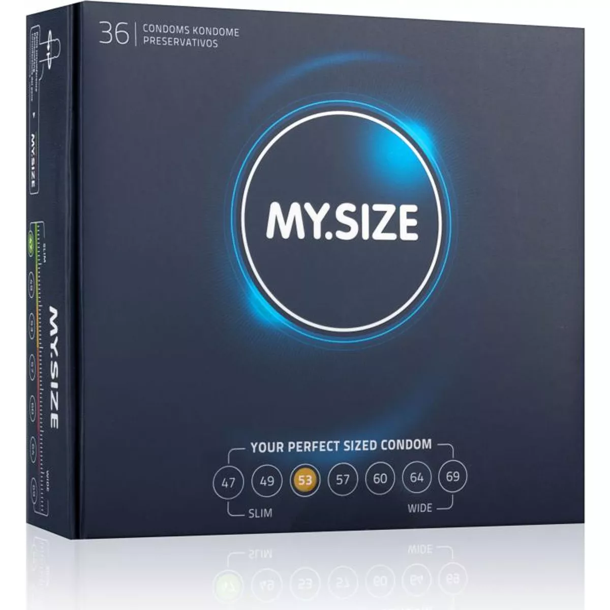 MY.SIZE Pro 53 mm - 36pcs
