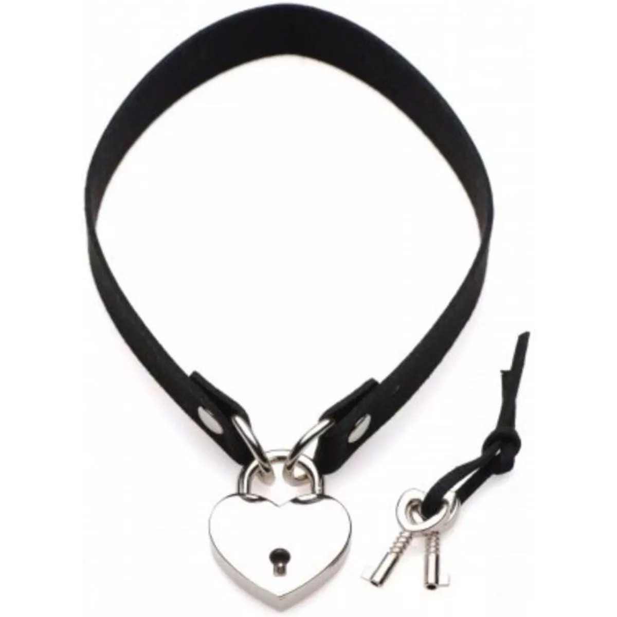Gargantilla Lock-It Heart con corazón con cerradura