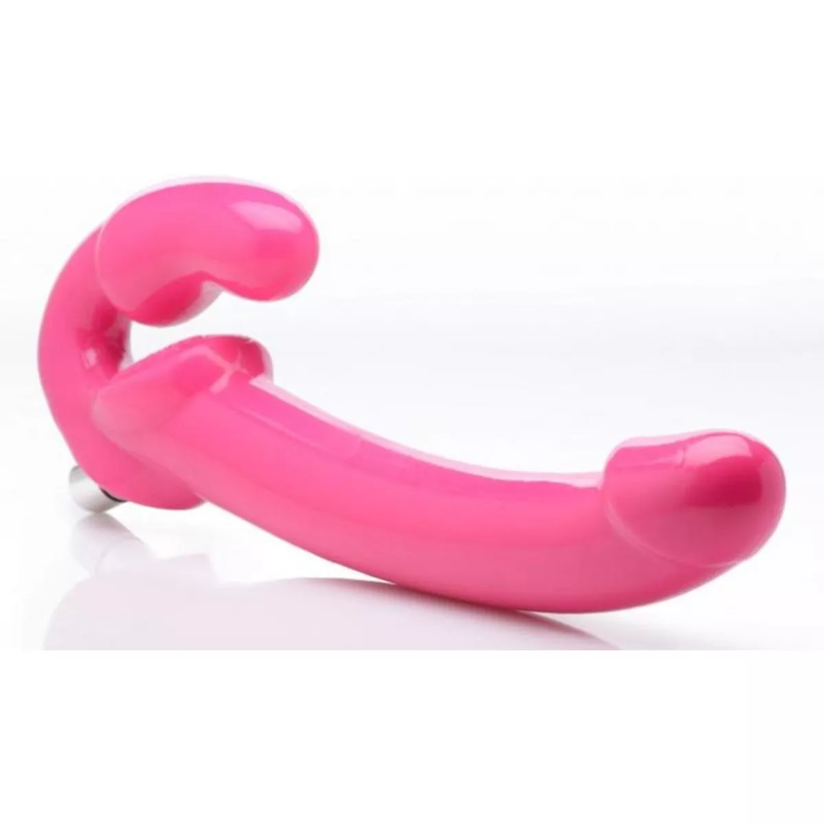 Arnés vibrador sin correa Revolver XXL - Rosa