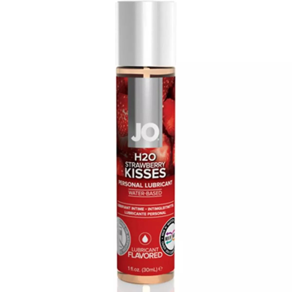System JO - Lubricante H2O con sabor a fresa - 30 ml