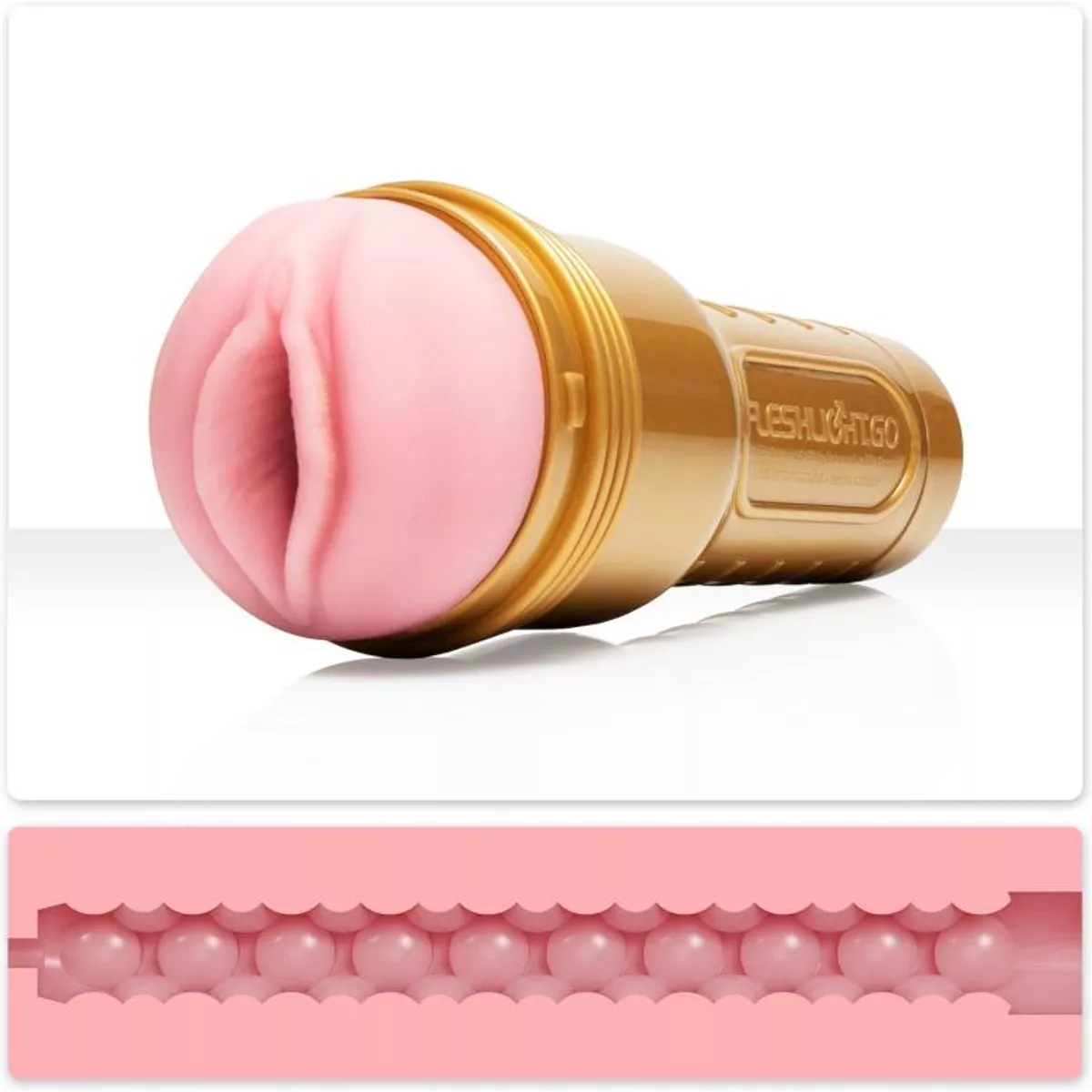 Fleshlight GO - Masturbador Pink Lady Stamina - Mujer