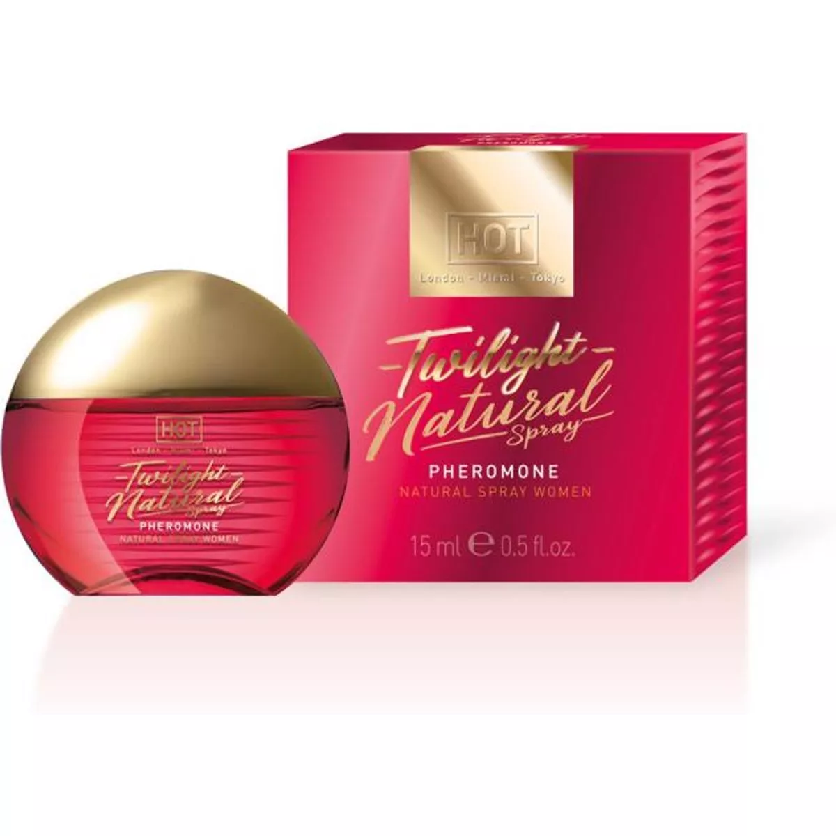 Espray natural de feromonas Twilight de HOT - 15 ml
