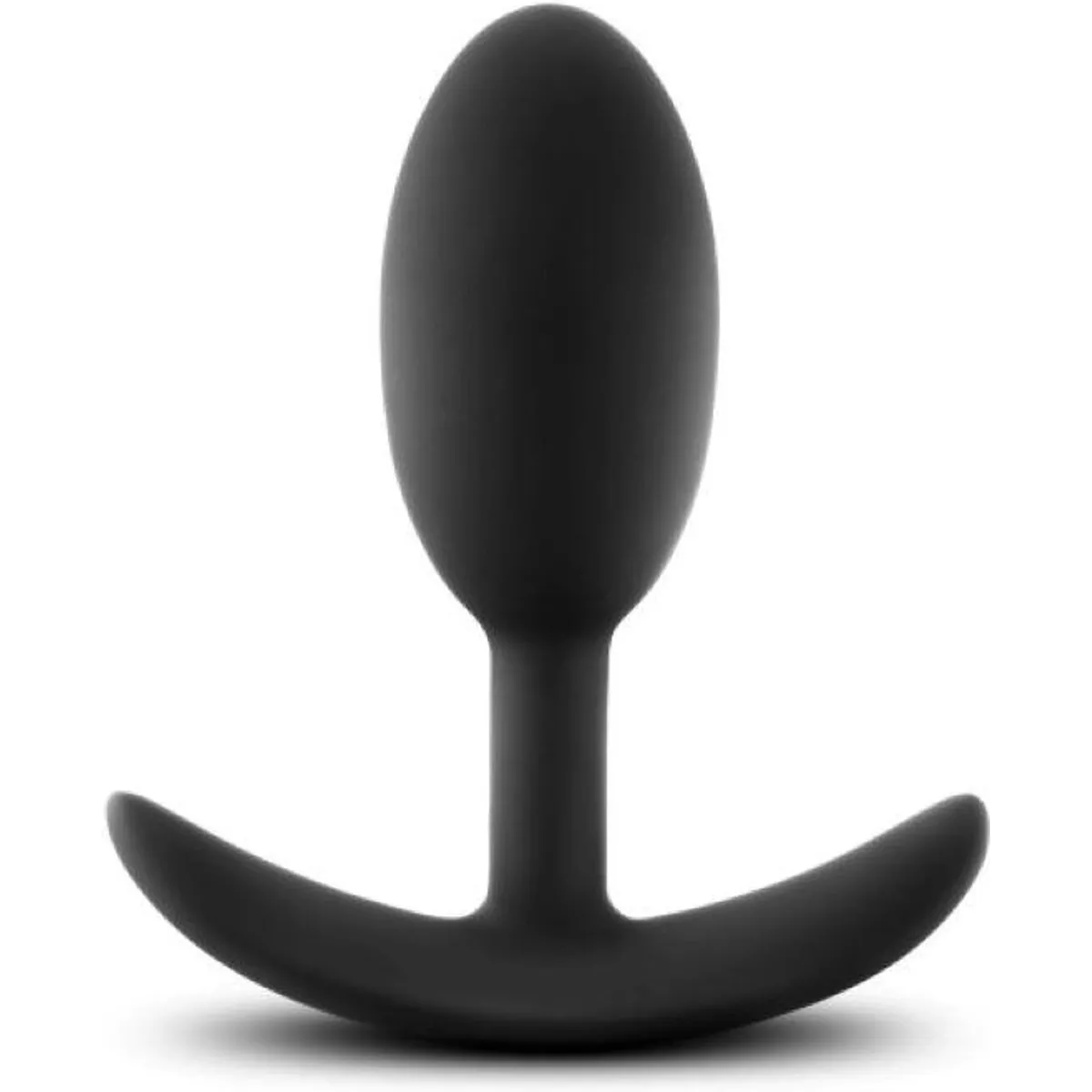 Anal Adventures Platinum - Silicone Vibra Slim Plug - Mediano